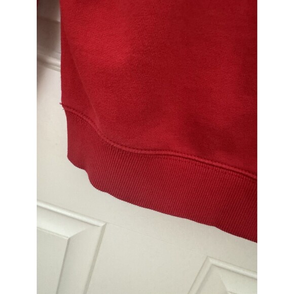 Coach CE457 Signature Ski Crewneck Fleece Sweatshirt Red Catskills  Org $298 - Picture 5 of 9
